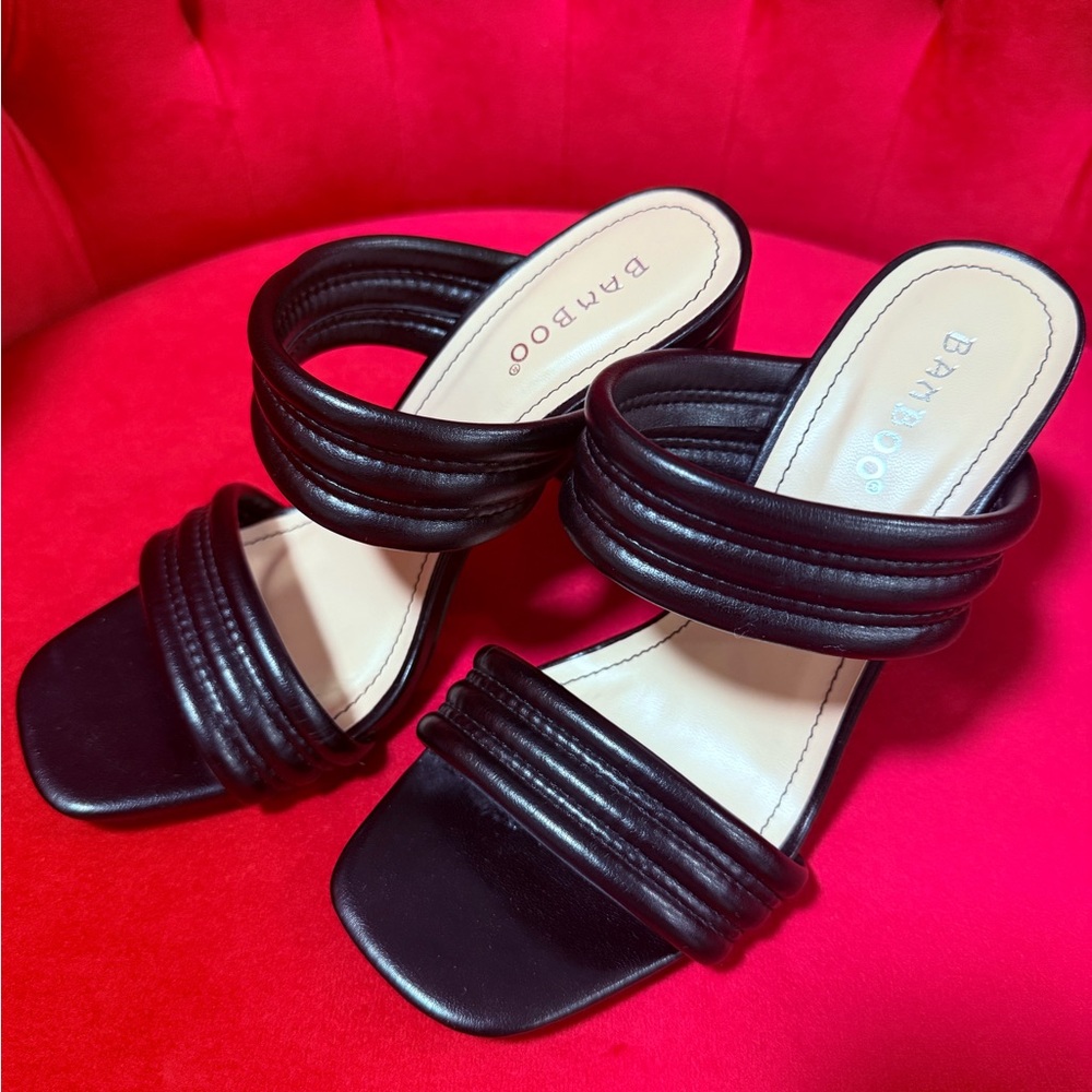 Bamboo Black Women's Mules